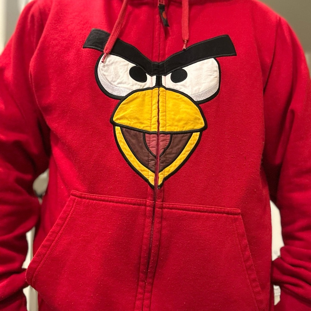 Red Character Graphic Men's Jacket